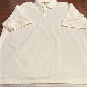 Roundtree & Yorke Men's Ivory Polo Shirt
